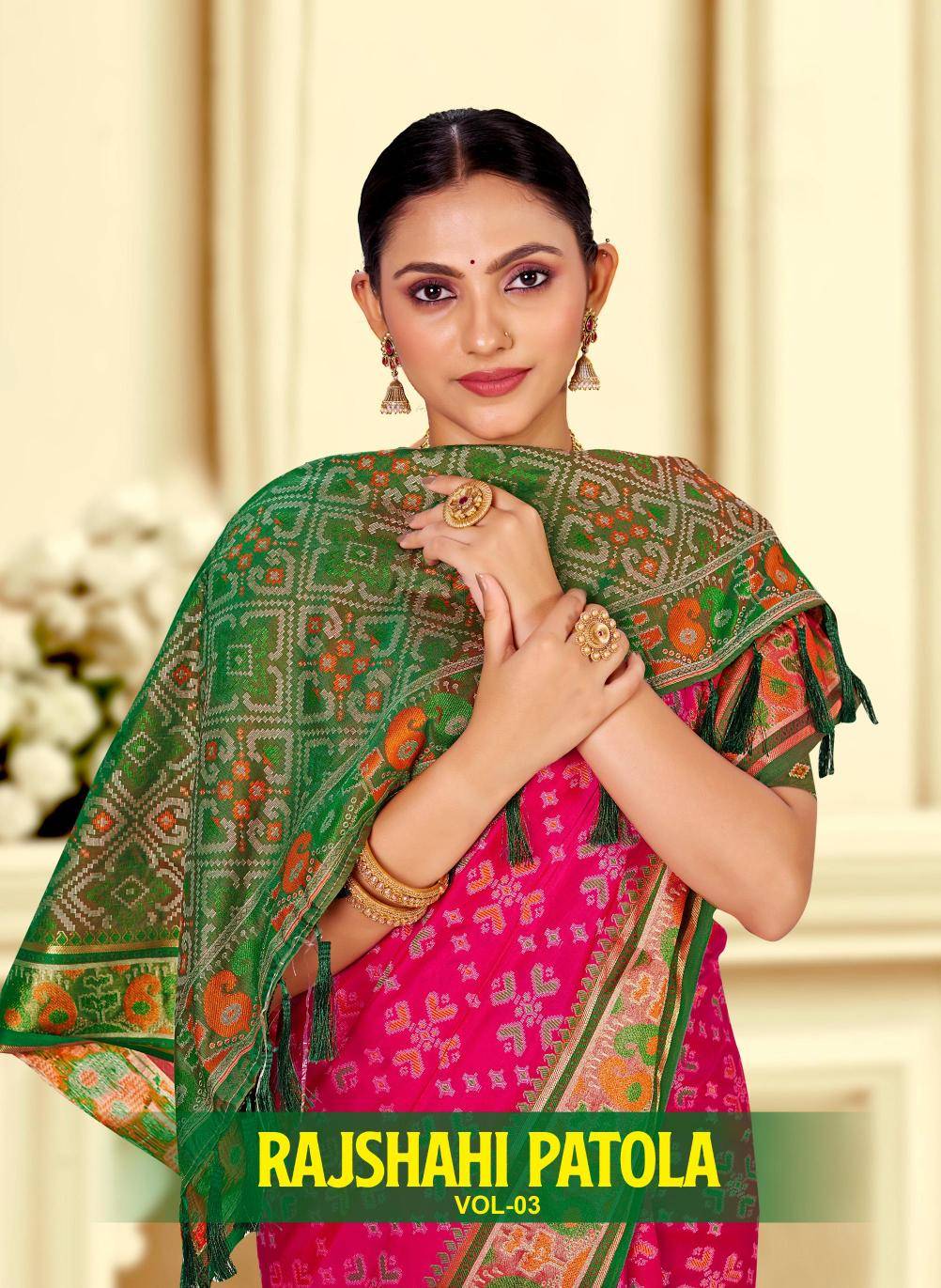 Bunawat - Rajshahi Patola-03 Latest saree designs in Pune